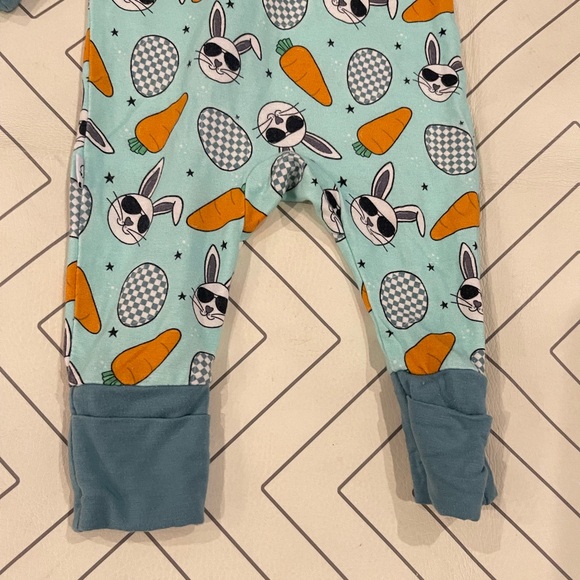 Dream Big Little Easter Zipper Pajama - Picture 7 of 9